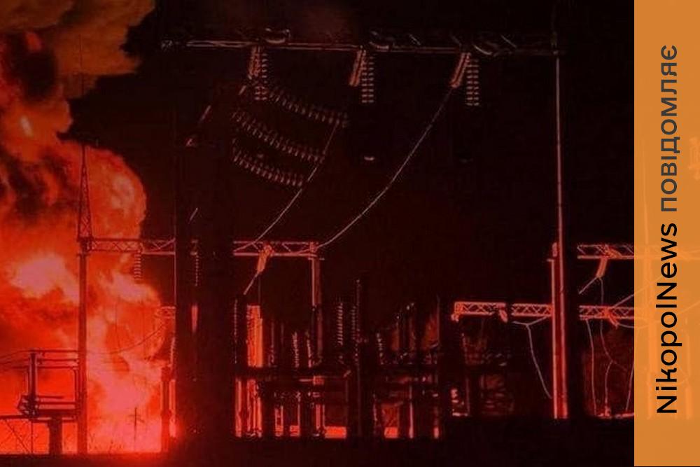 У Нікополі через обстріл аварійні відключення світла, під ударом ворога були також Синельниківщина і Павлоградщина 1 У Нікополі через обстріл аварійні відключення світла, під ударом ворога були також Синельниківщина і Павлоградщина