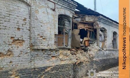 Ворог вдарив по прибережній частині Нікополя і поранив чоловіка, під ударами були район і область – багато руйнувань (фото)