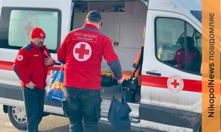 волонтери Нікополя евакуювали жінку (фото)