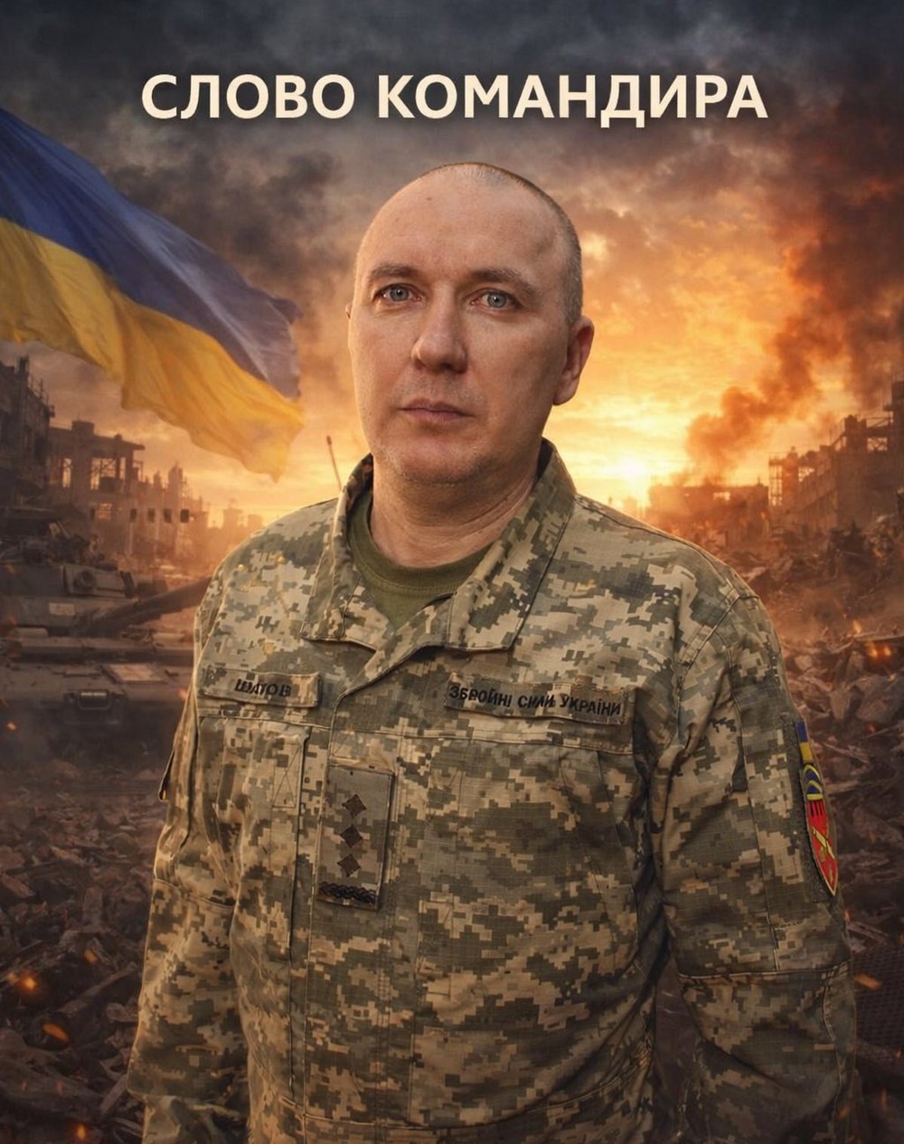 Слово командира Нікопольської військової частини 