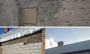 У Нікополі щодня додається роботи будівельникам через ворожі обстріли – триває відновлення будинків (фото)