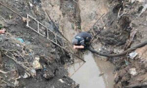 У водоканалі Нікополя показали, в яких умовах працювали бригади під час холодних місяців зими (фото)