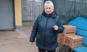 Гуманітарна допомога у Марганці на цьому тижні: мешканці отримали  4500 продуктових наборів (фото)