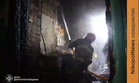 У Марганці сьогодні під час пожежі у квартирі отруївся продуктами горіння чоловік