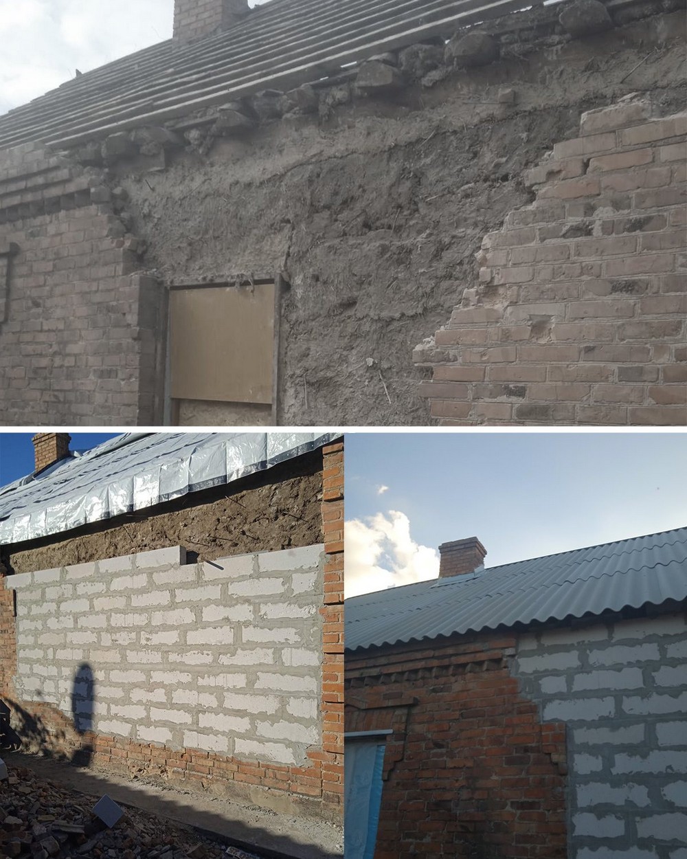 У Нікополі щодня додається роботи будівельникам через ворожі обстріли – триває відновлення будинків (фото)