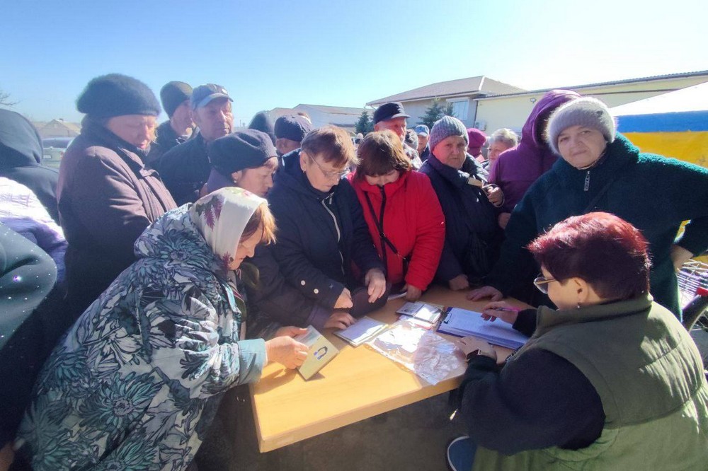 У Томаківській громаді люди отримують допомогу: фото У Томаківській громаді люди отримують допомогу: фото