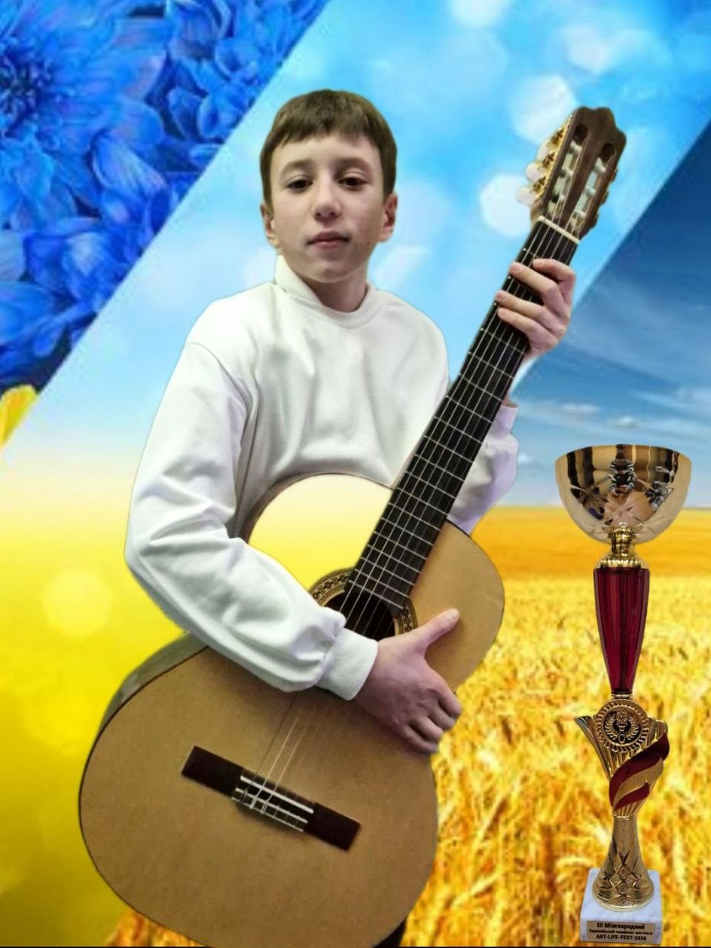 У Нікополі вітають трьох учнів школи мистецтв з блискучою перемогою у Міжнародному конкурсі