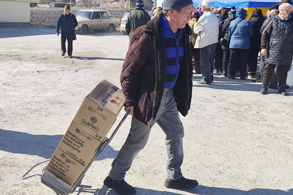 У Томаківській громаді люди отримують допомогу: фото У Томаківській громаді люди отримують допомогу: фото