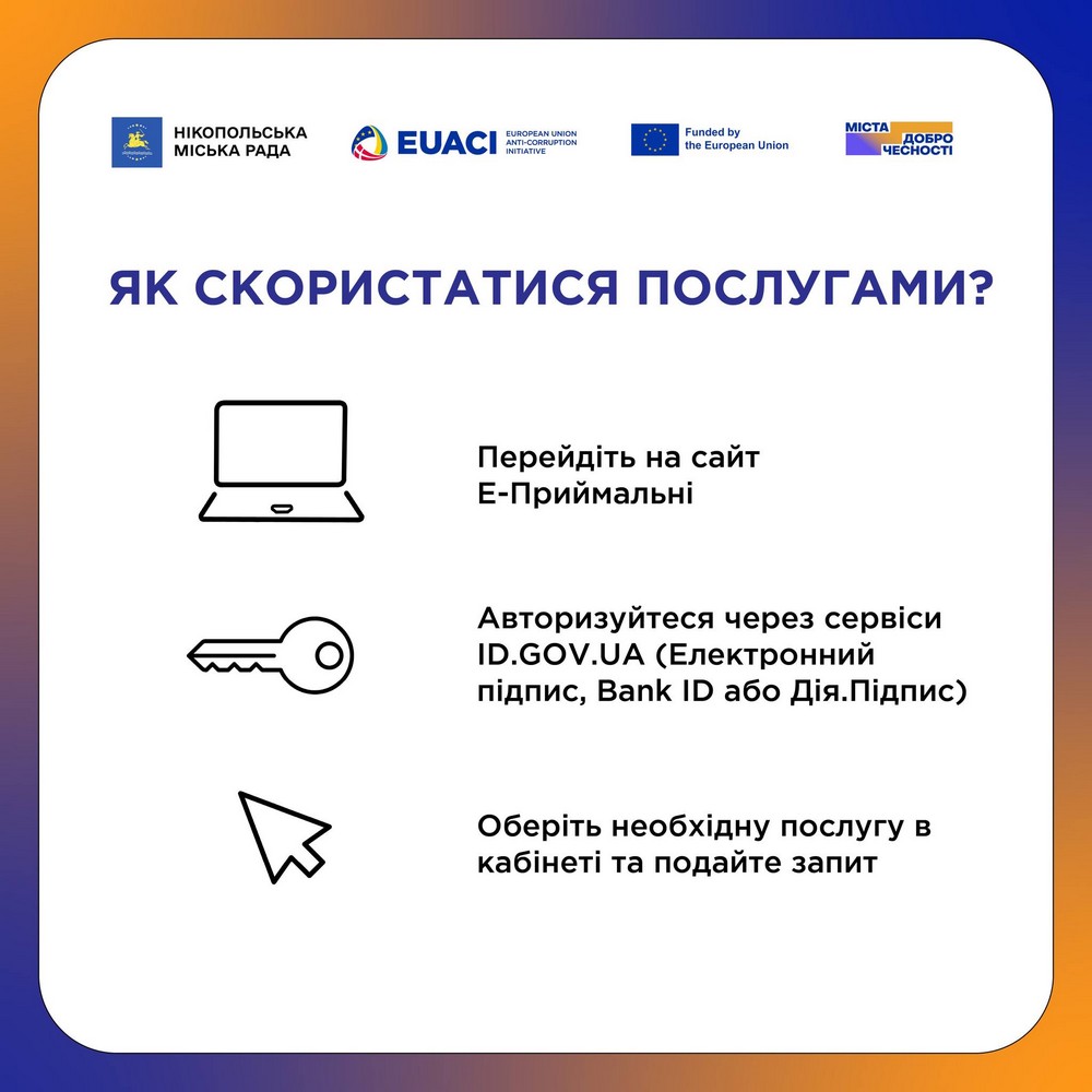 Довідку про зареєстрованих осіб у Нікополі тепер можна замовити у «Е-приймальні» 