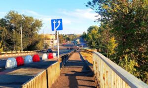 Нагляд за шляхопроводом у Нікополі