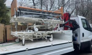 Територіальний центр Нікополя отримав багатофункціональні ліжка від благодійників