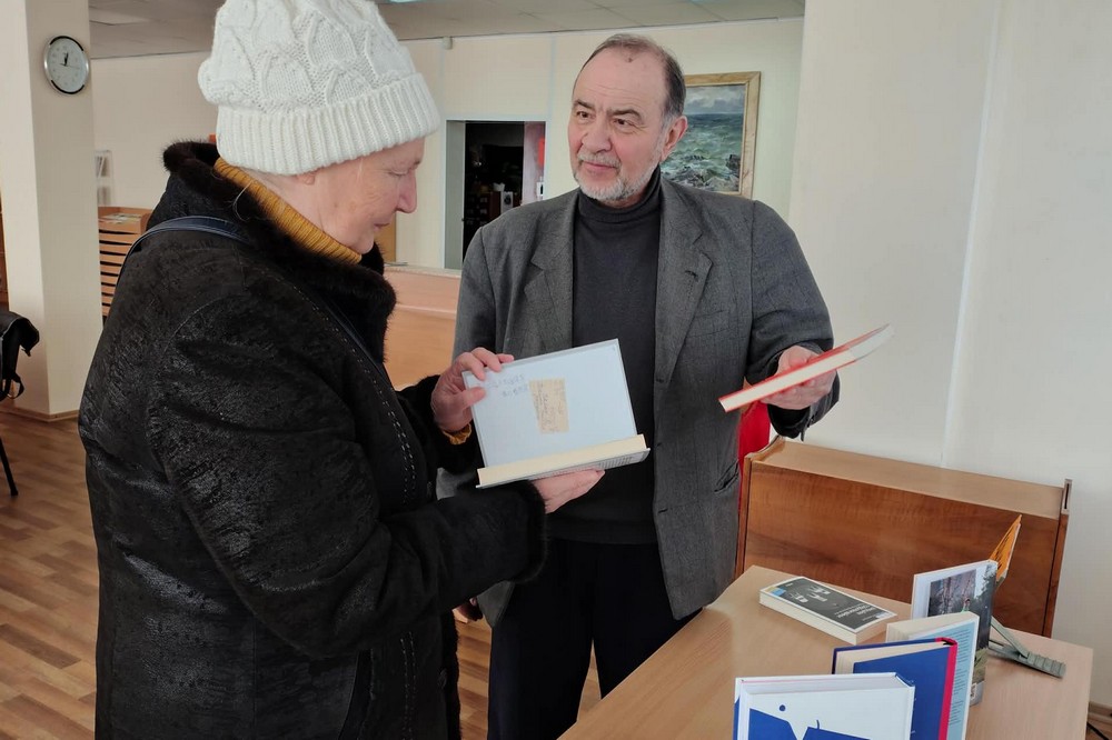 Центральній бібліотеці Нікополя