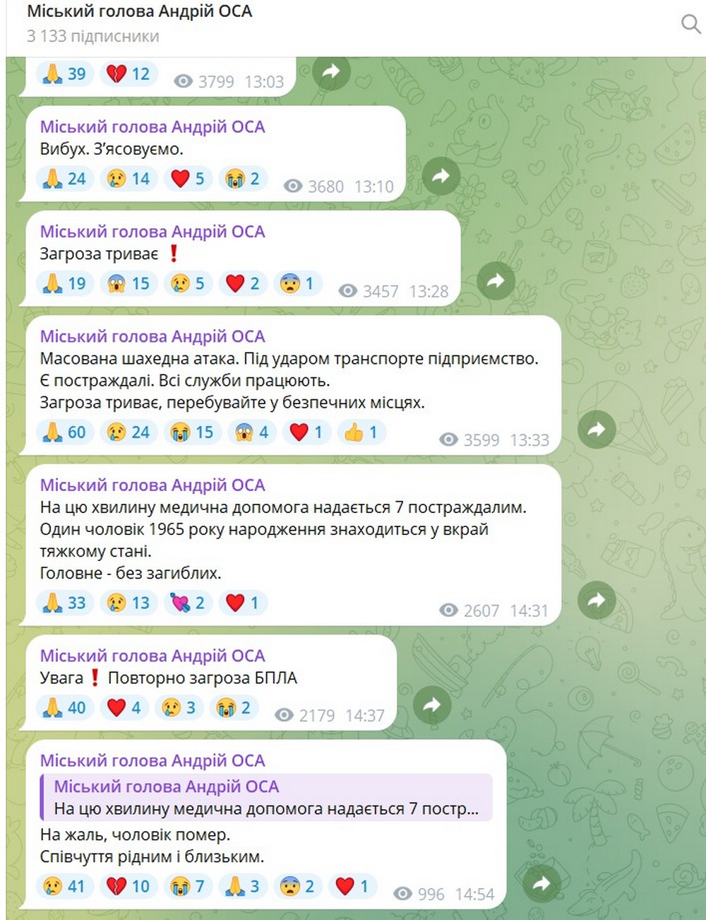 Масована атака на Апостолове: є загиблий і багато поранених – що відомо Масована атака на Апостолове: є загиблий і багато поранених – що відомо