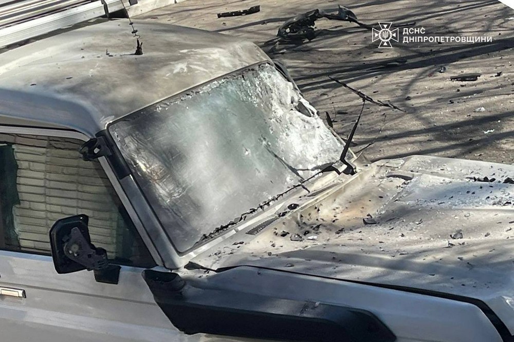 наслідки обстрілів Нікополя та області 10 березня 2