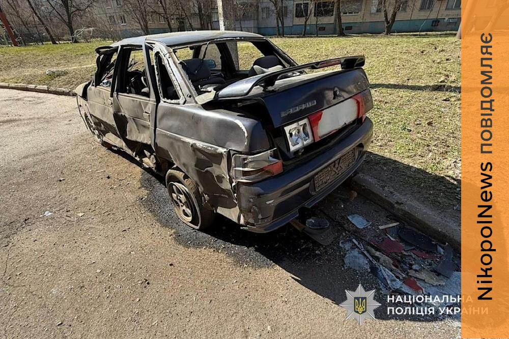 16 поранених і руйнування, 131 повідомлення про обстріли Нікополя і району, удар по Дніпру, атаки на Синельниківщину – поліція фіксує наслідки російського терору