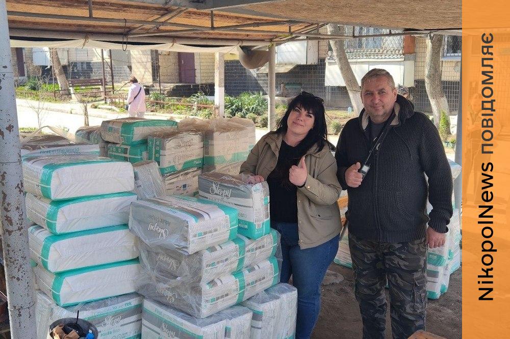 Маломобільним мешканцям Марганецької громади благодійники видали 225 засобів гігієни (фото) 1 photo 2026 03 29 14 55 06