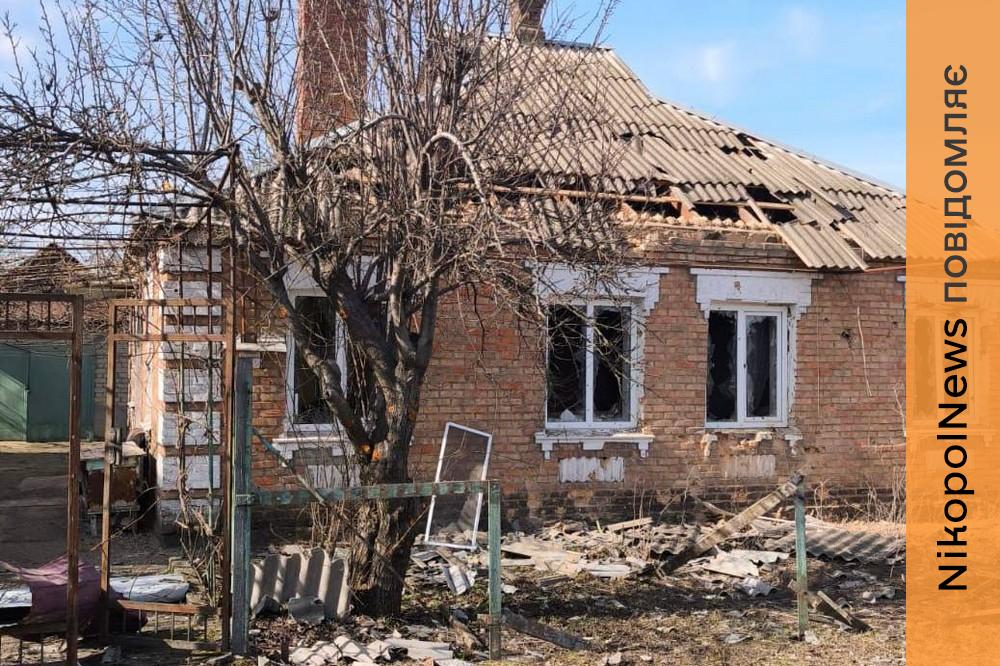 ворог атакував Нікополь та район 2