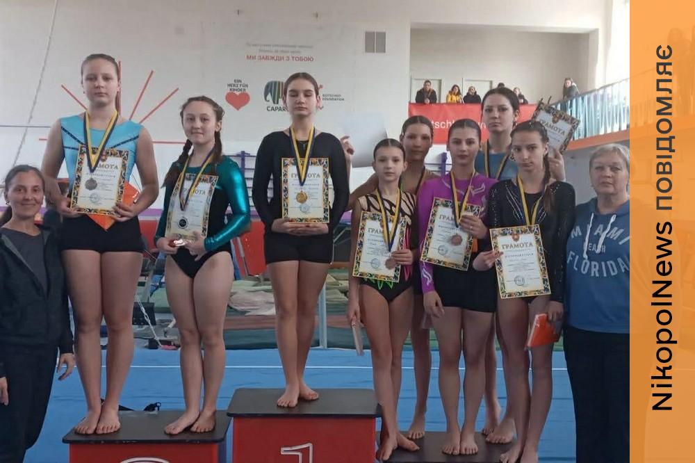 Гімнастки з Покрова блискуче виступили на чемпіонаті Черкащини 1 з Покрова