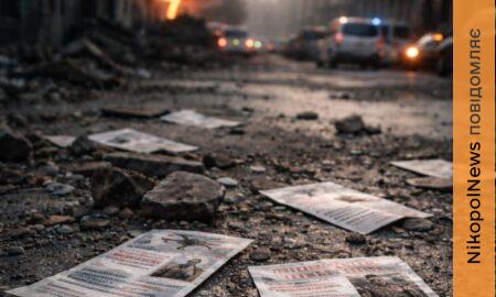 Тиснуть не тільки обстрілами, але й інформацією: ворожі листівки у Нікополі і районі прокоментували у РВА