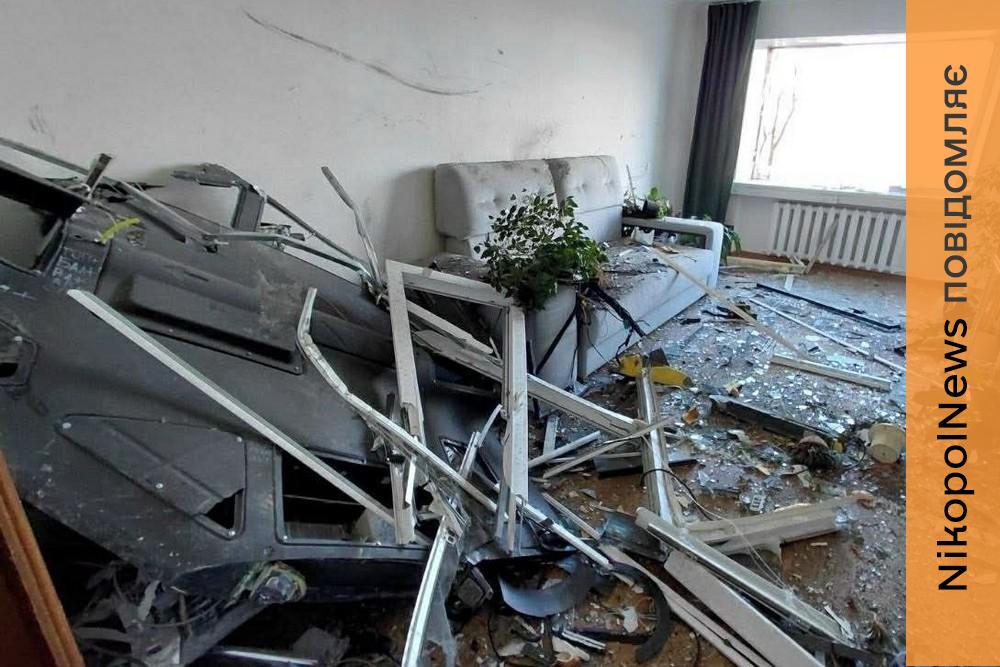 У Дніпрі «шахед» влетів у вікно квартири і не розірвався, а інший ледь не вбив заступника мера (фото)