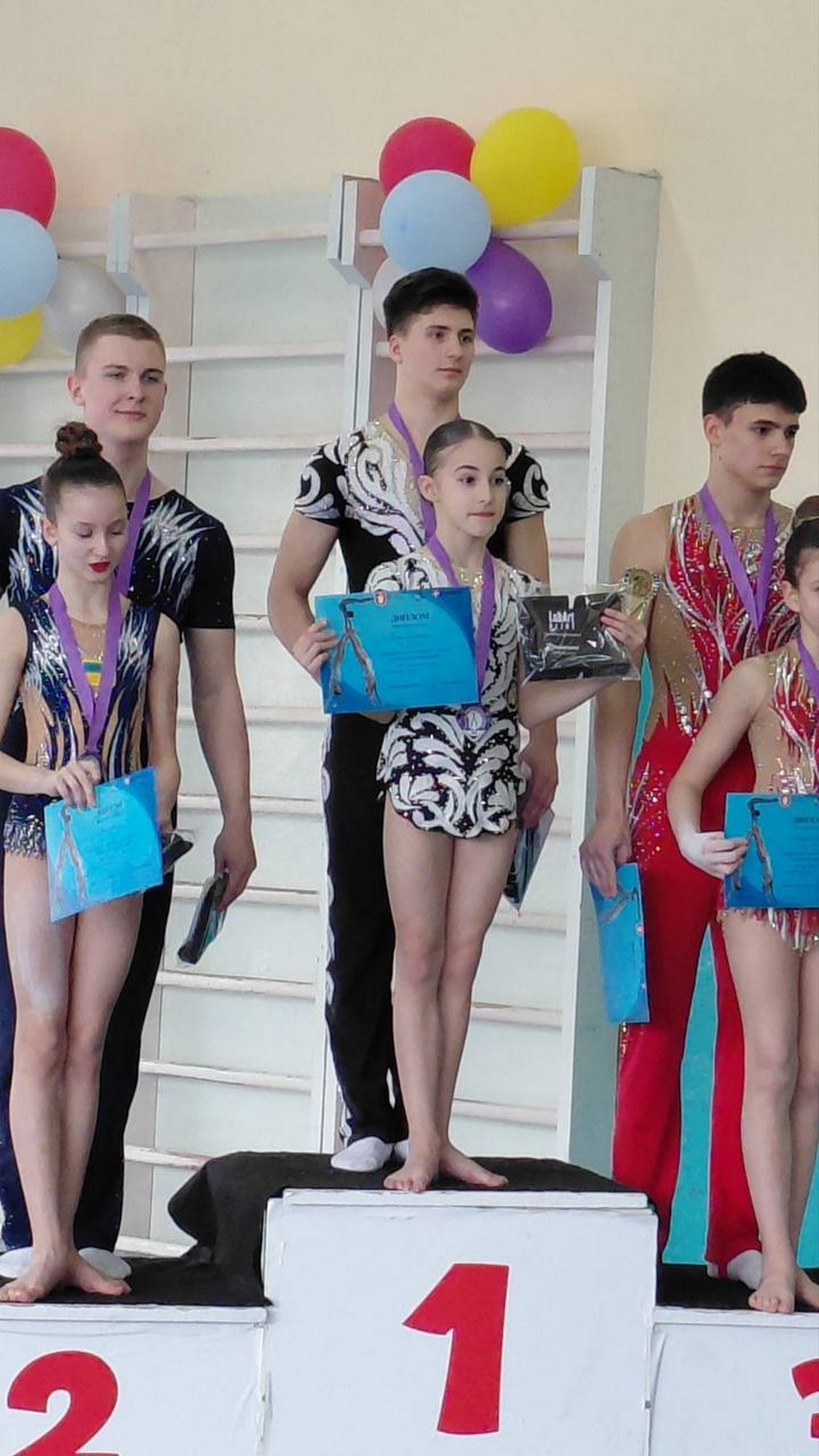 Юні акробати з Покрова здобули перемоги на чемпіонаті в Луцьку 