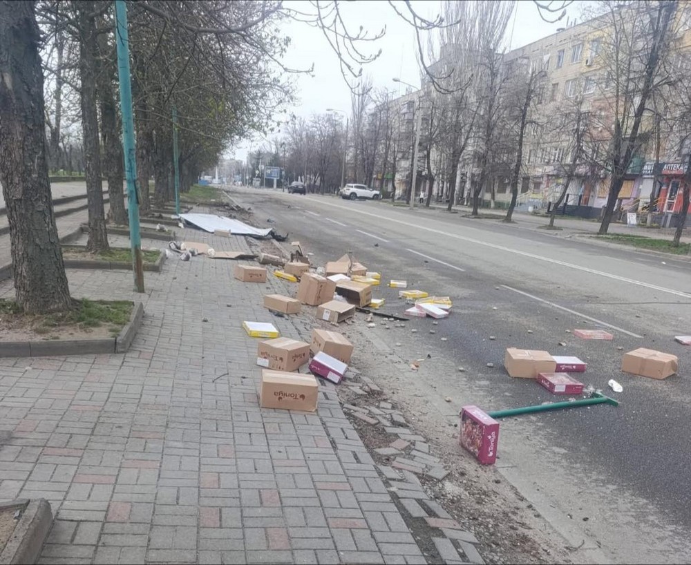 У Нікополі атаковано автівку с Великодніми пасками