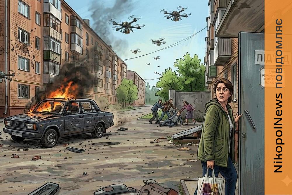 Вкрай високий рівень небезпеки на Нікопольщині: начальник РВА звернувся до мешканців 1 Вкрай високий рівень небезпеки на Нікопольщині: начальник РВА звернувся до мешканців