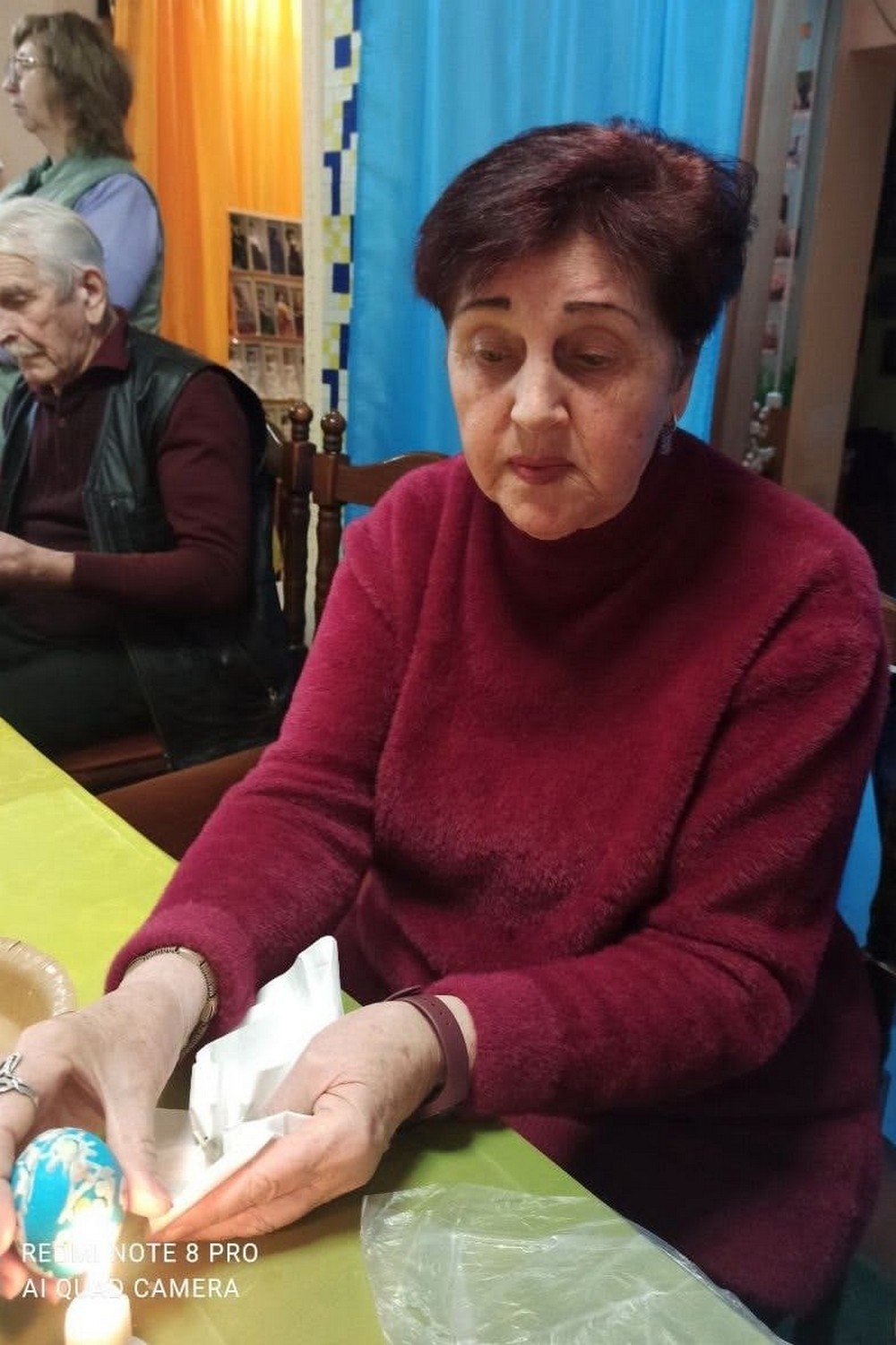 У музеї Покрова серед старовинних експонатів створювали писанки У музеї Покрова серед старовинних експонатів створювали писанки