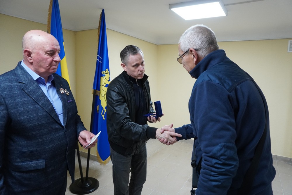 У Нікополі нагородили ліквідаторів аварії на ЧАЕС: фото