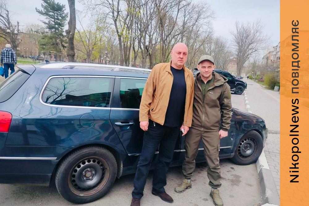 Благодійники з Нікополя передали ще одне авто ЗСУ