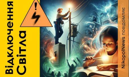 Де на Нікопольщині 16 і 20 квітня не буде світла 2