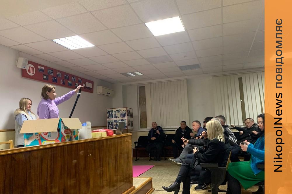 БФ «Дітям Нікополя» провів тренінг з домедичної допомоги для водіїв НЗФ (фото) 1 Дітям Нікополя