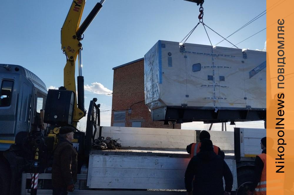 Марганецьводоканал отримав три дизельні генератори від благодійників (фото) 1 Марганецьводоканал 2