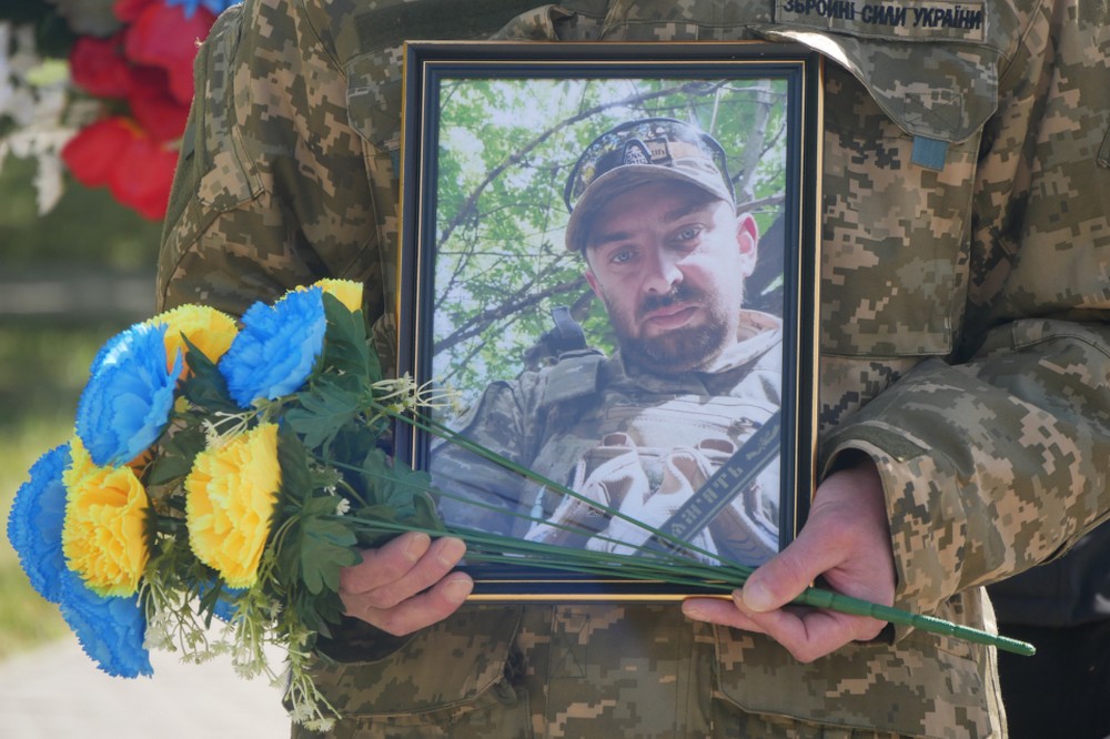 На Нікопольщині сьогодні провели в останню путь полеглого розвідника