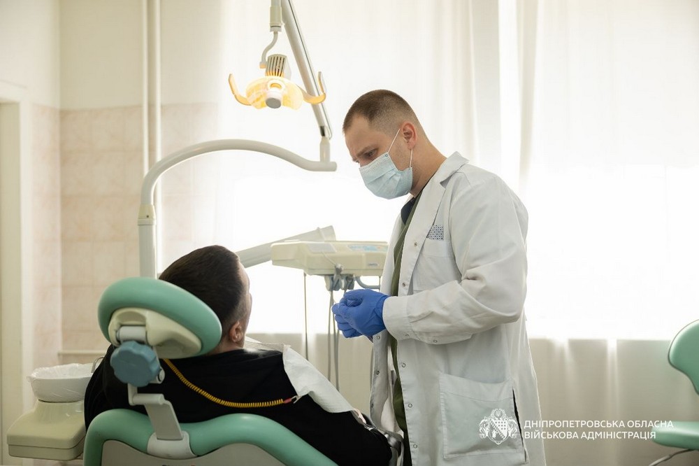 Зубопротезування для ветеранів Дніпропетровщини