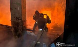 наслідки обстрілів Нікополя та області