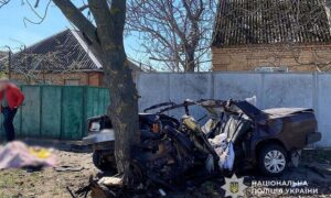 наслідки обстрілу Нікополя