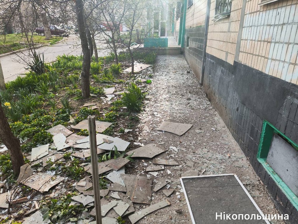 У Нікополі побито багатоповерхівки, район під ударом РСЗВ, Павлоград пережив ракетно-дронову атаку, також гучно було у Криворізькому і Кам’янському районах