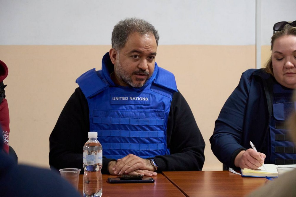 Посилення захисту Нікополя і фінансова підтримка мешканців: Олександр Саюк розповів про потреби представникам Управління ООН