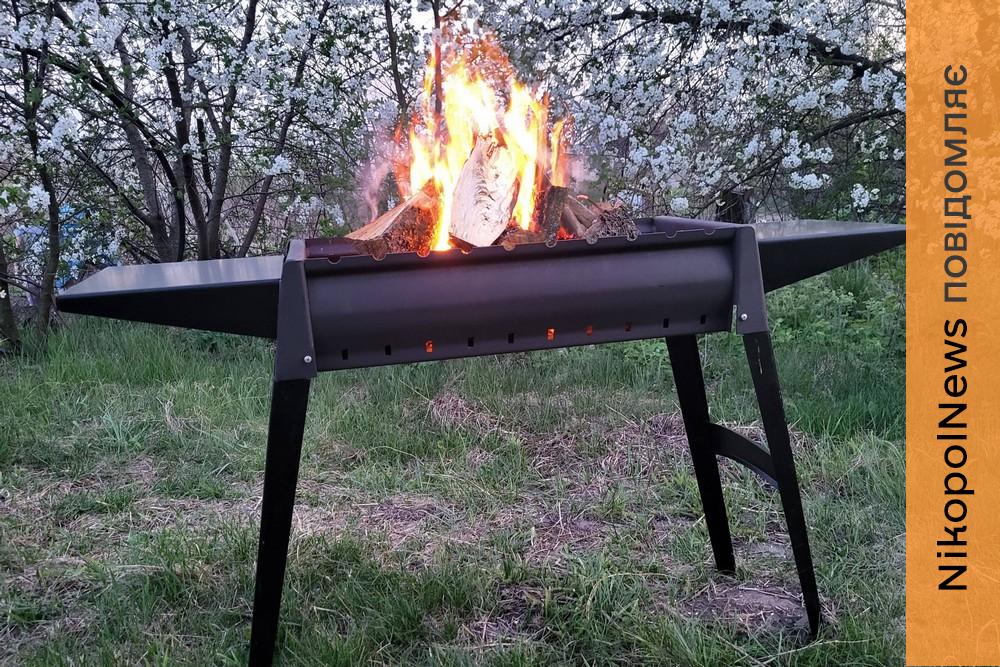 Вибухнув газовий балончик у мангалі: на Нікопольщині рятували чоловіка 1 Вибухнув газовий балончик у мангалі: на Нікопольщині рятували чоловіка