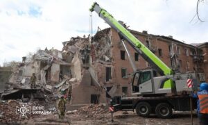 у Дніпрі завершено аварійно рятувальні роботи на місці удару 24 квітня (фото)