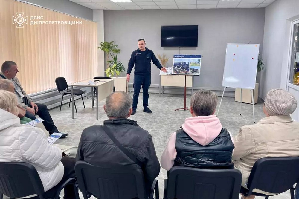 жителям двох громад на Нікопольщині нагадали правила мінної безпеки 3