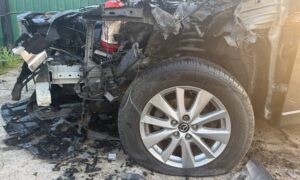 FPV-дрон у Марганці уразив авто редакторки запорізького видання «Акцент»