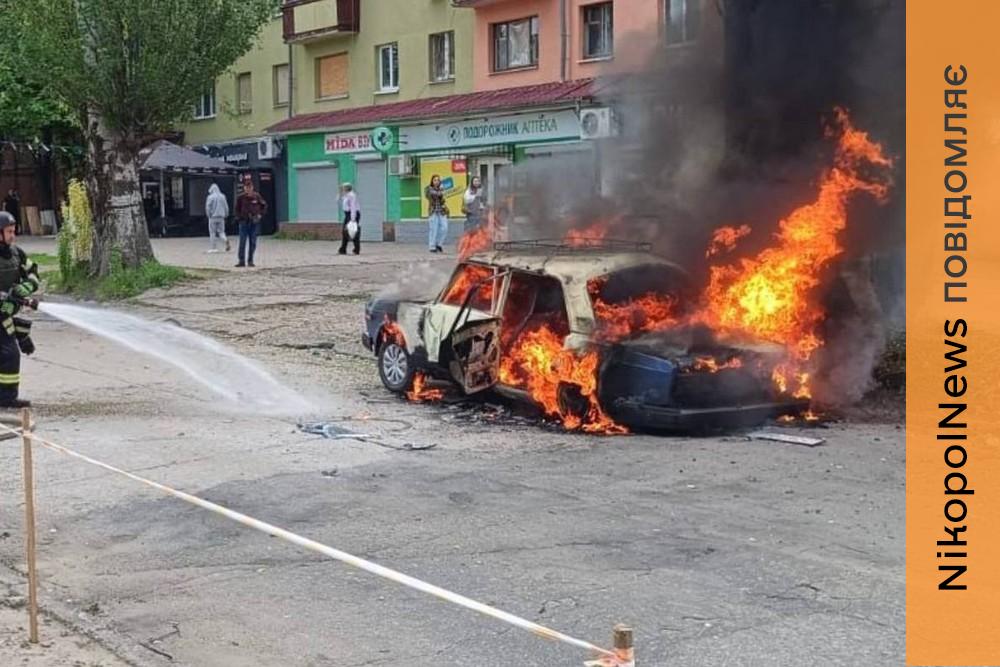 У Нікополі є поранені, побиті дві АЗС, стоянки, 19 автівок і адмінбудівля у районі, також під ударом ворога були Дніпровський, Криворізький і Синельниківський райони (фото)