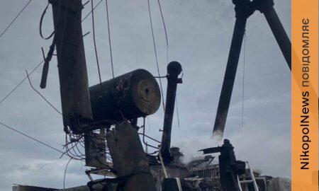 Ворог атакував на Дніпропетровщині одразу три енергообʼєкти ДТЕК. Без електропостачання залишилися 63 населені пункти.