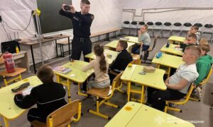 У Мирівській громаді для дітей провели урок безпеки: як діяти під час пожежі та вберегтися від мін