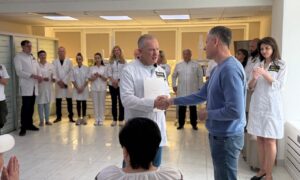 Підтримка переселенців: для ВПО з Нікополя організували безкоштовне обстеження в лікарні Мечникова