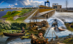 Нікополь і Каховське море: історія будівництва Каховської ГЕС та створення водосховища