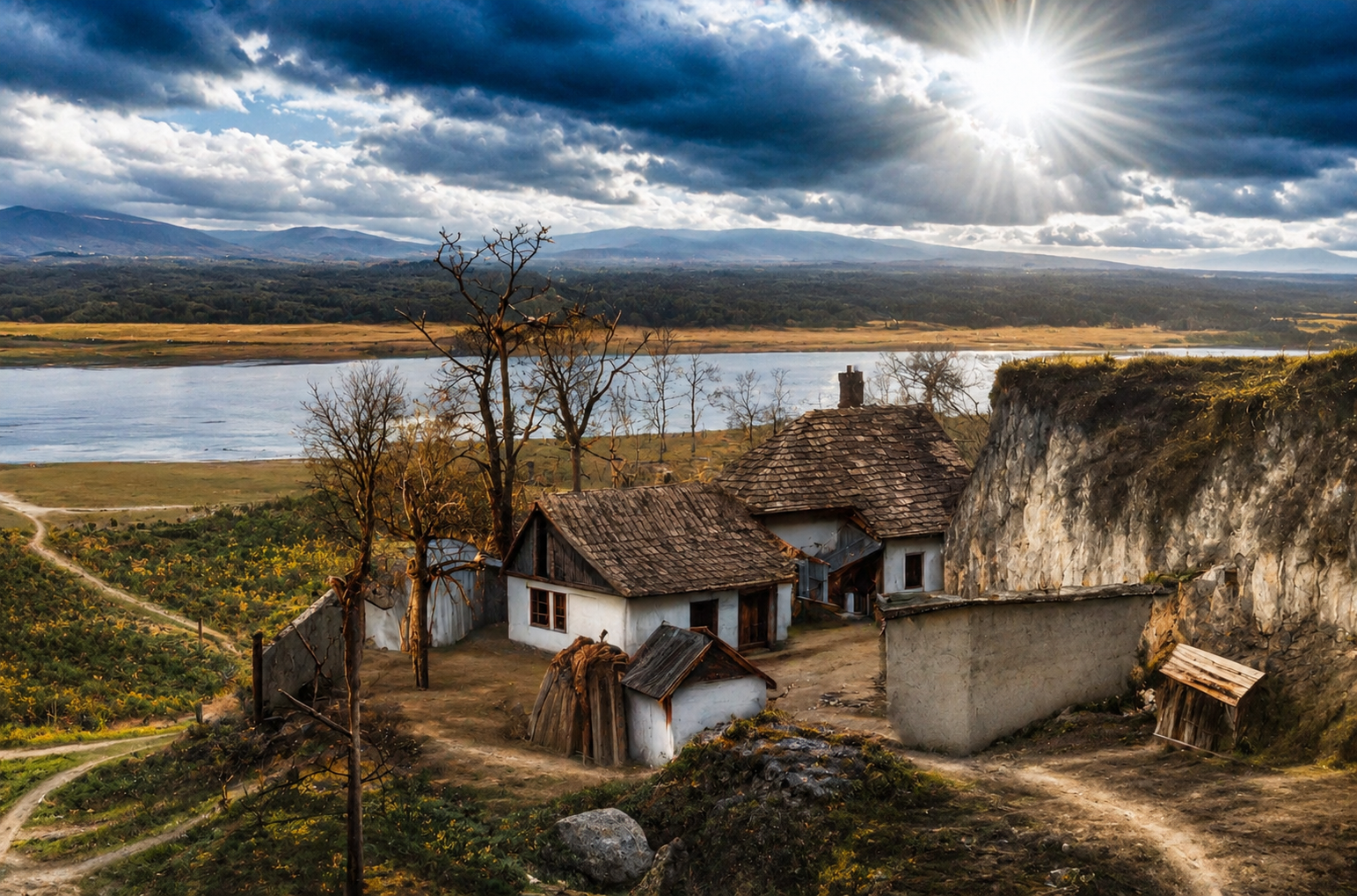 Микитин Ріг. Вид на Дніпро
