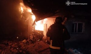 Наслідки нічних обстрілів Нікополя 2
